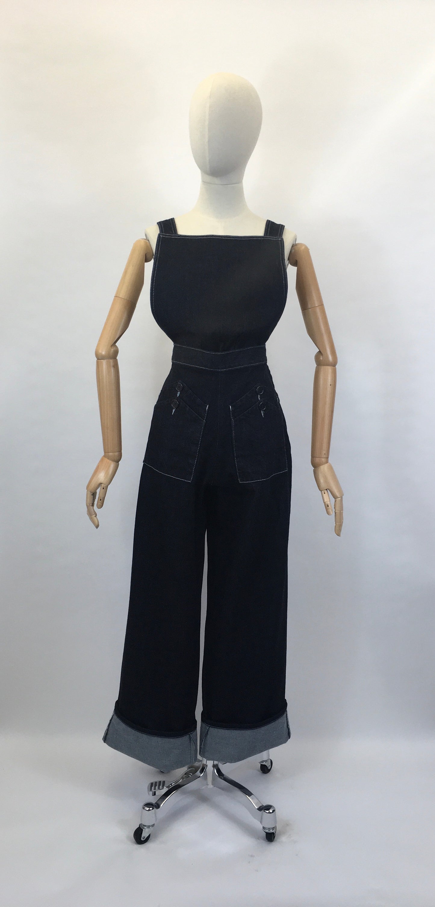 Freddie’s Of Pinewood Home Companion Dungarees - In Indigo