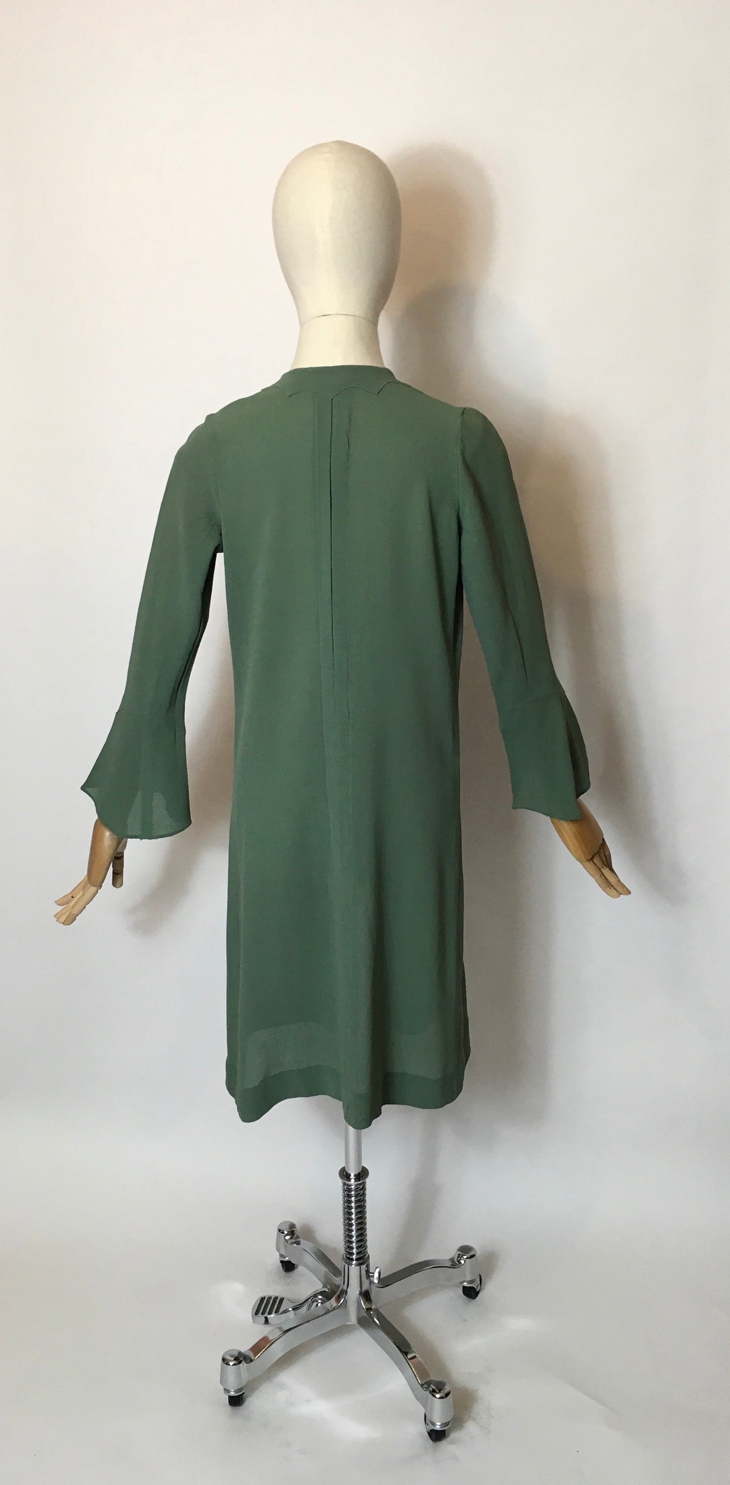 Original 1930’s Eau De Nil Lightweight Summer Overcoat - Festival of Vintage Fashion Show Exclusive