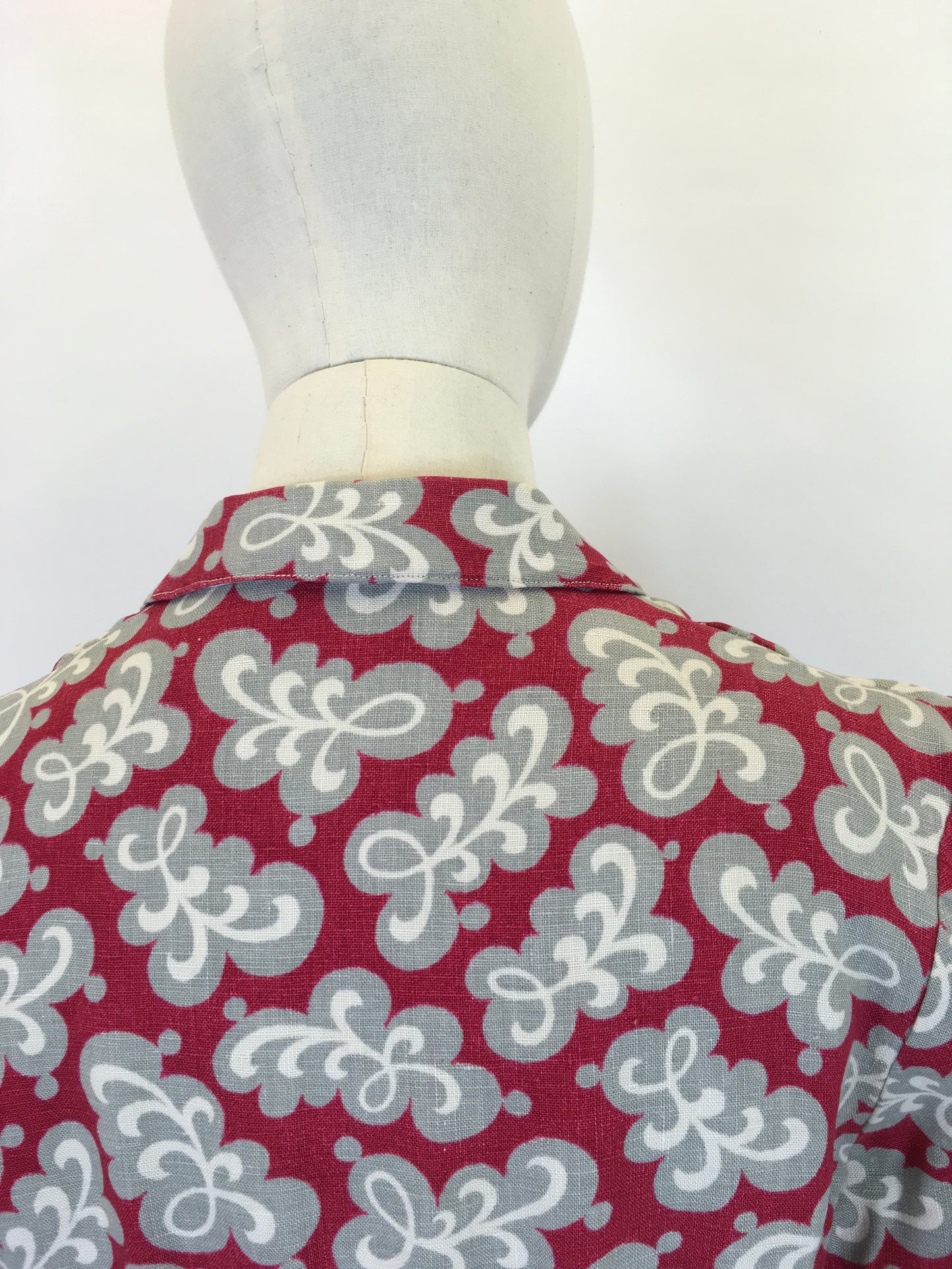 Original 1940s CC41 Utility Marked Moygashol Linen Jacket - By ‘ Fashionsport ‘