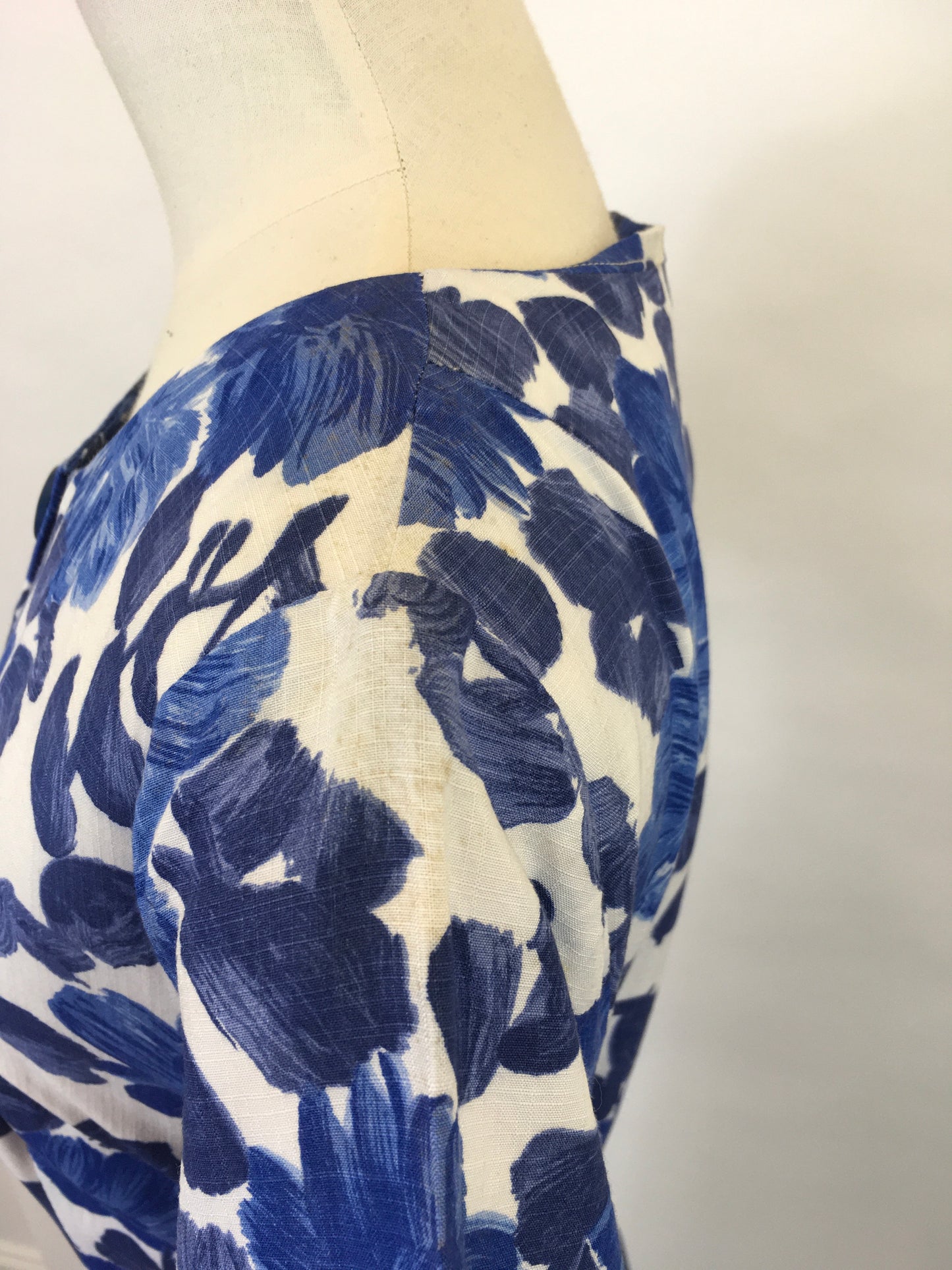 Original 1950’s Darling Floral Cotton Day Dress - Made by ‘ St. Michael ‘