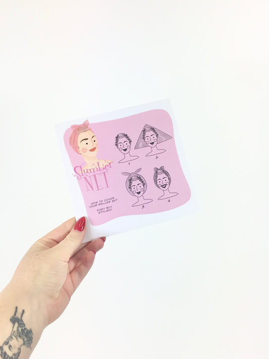 Lucille’s Locks ‘ How to Print’ - Slumber Net