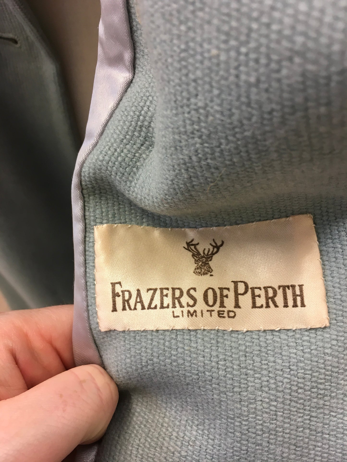 Original 1950’s Darling Pale Blue Swing Coat - With A Classic Easy to Wear 50’s Silhouette