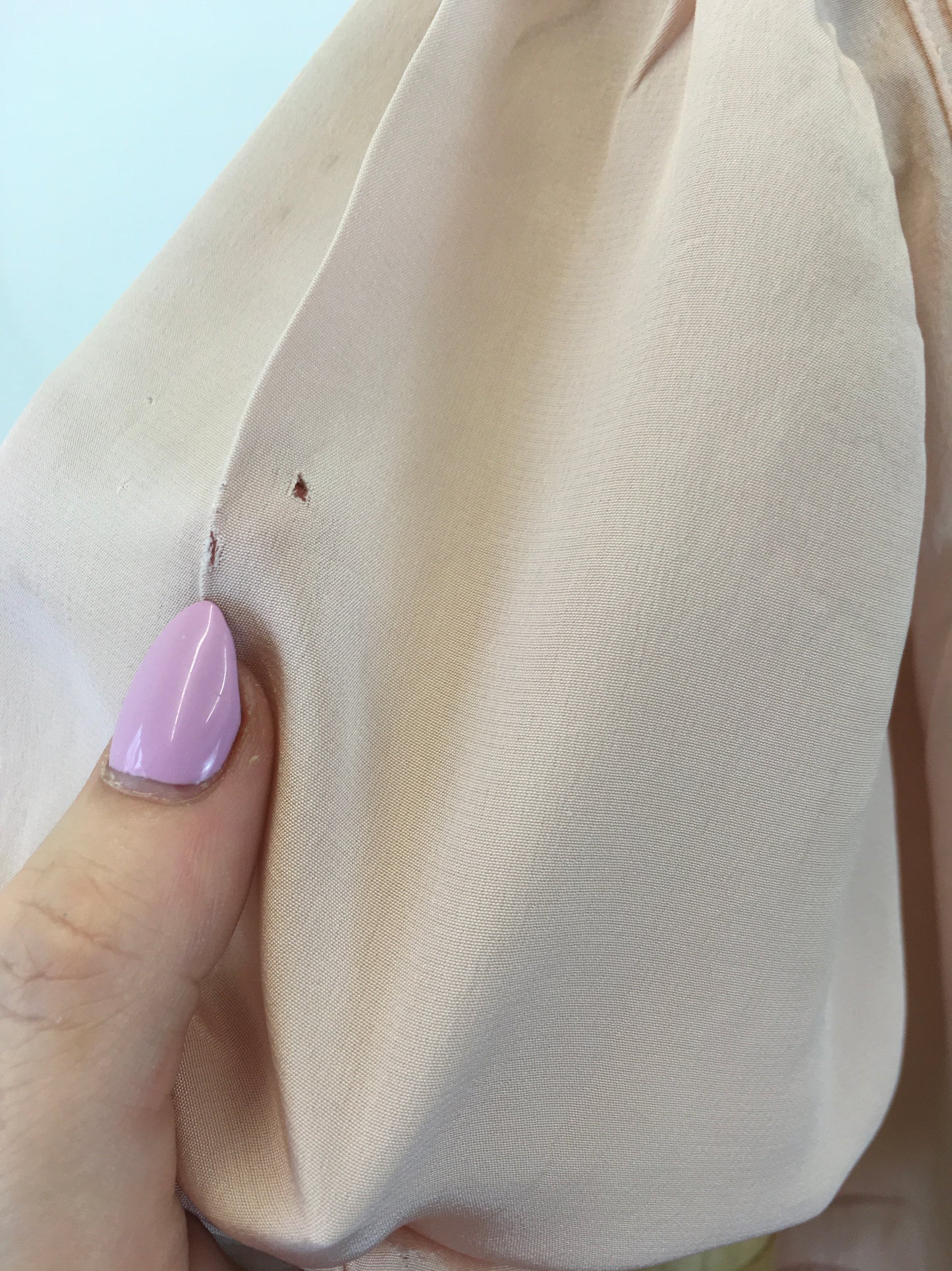 Original 1940's Darling Silk Blouse - In A Powdered Pink