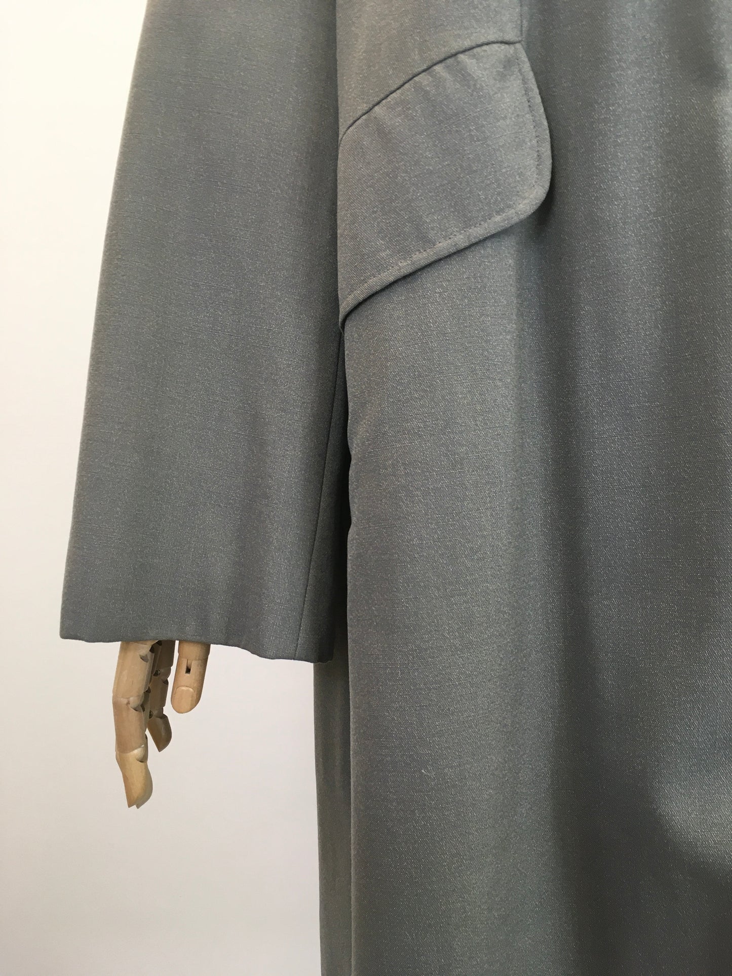 Original Late 40's Early 50's Coat in Powdered Grey - By ' Betsy Rose'