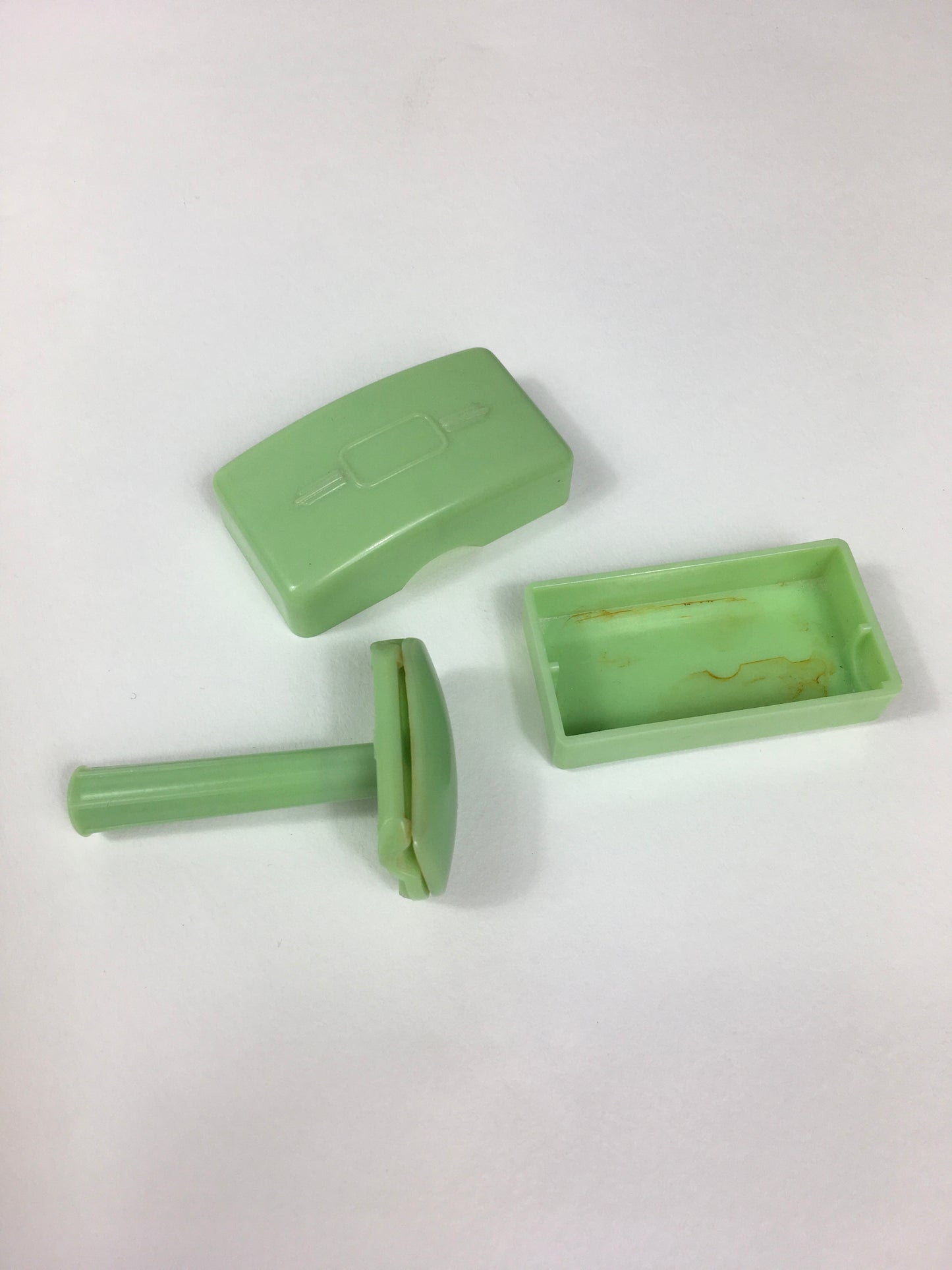 Original 1940’s Ladies Shaver by ‘ Nymph ‘ - In that Classic Deco Green