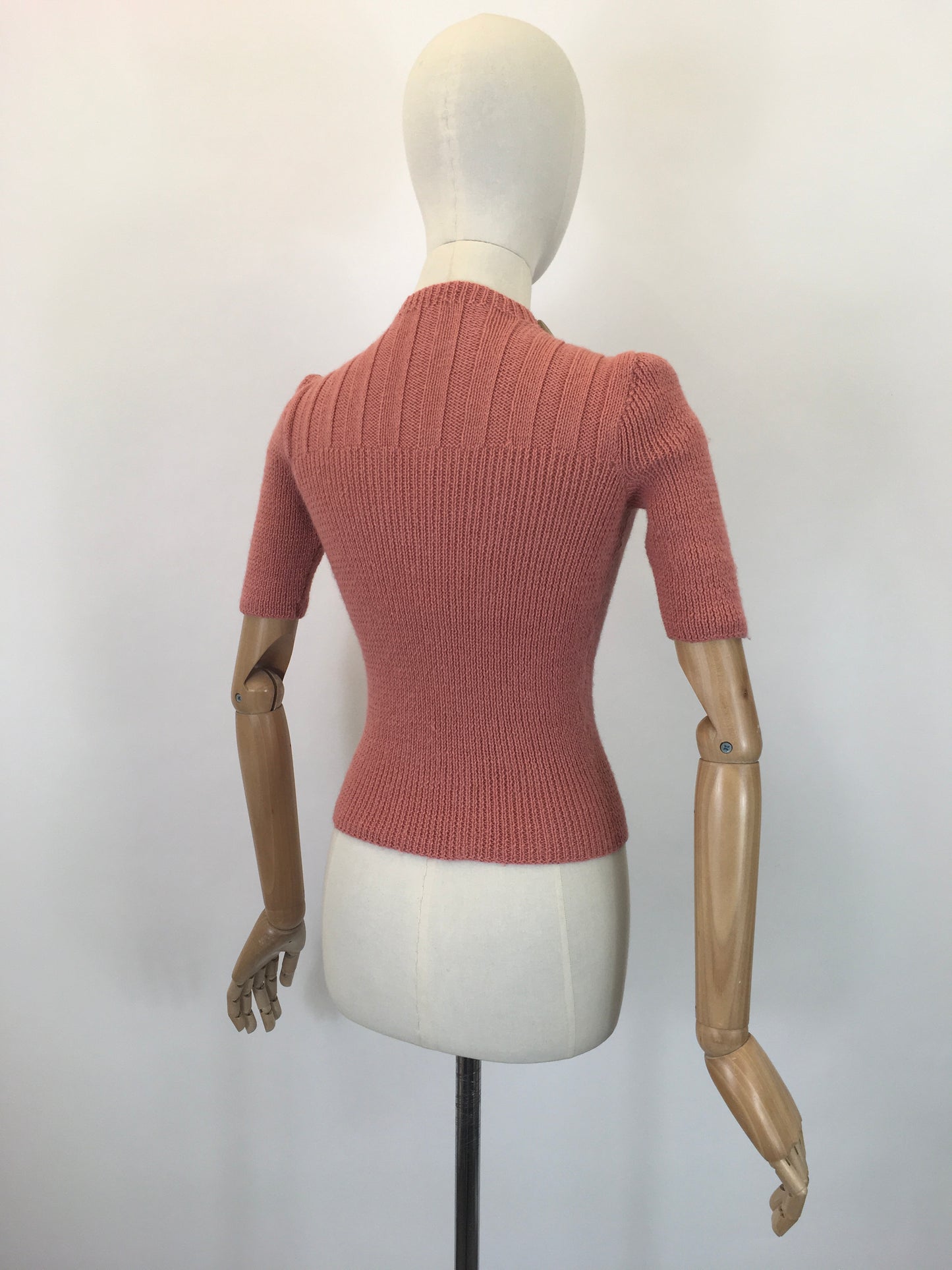 Recently Handknitted By ' Linda Boddison' - Original 1940's Reproduction Knitwear