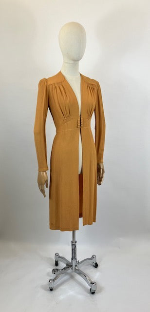 Original Gorgeous 1930’s Summer Coat - Orange