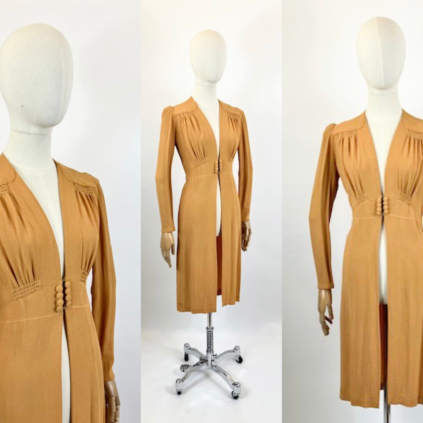 Original Gorgeous 1930’s Summer Coat - Orange