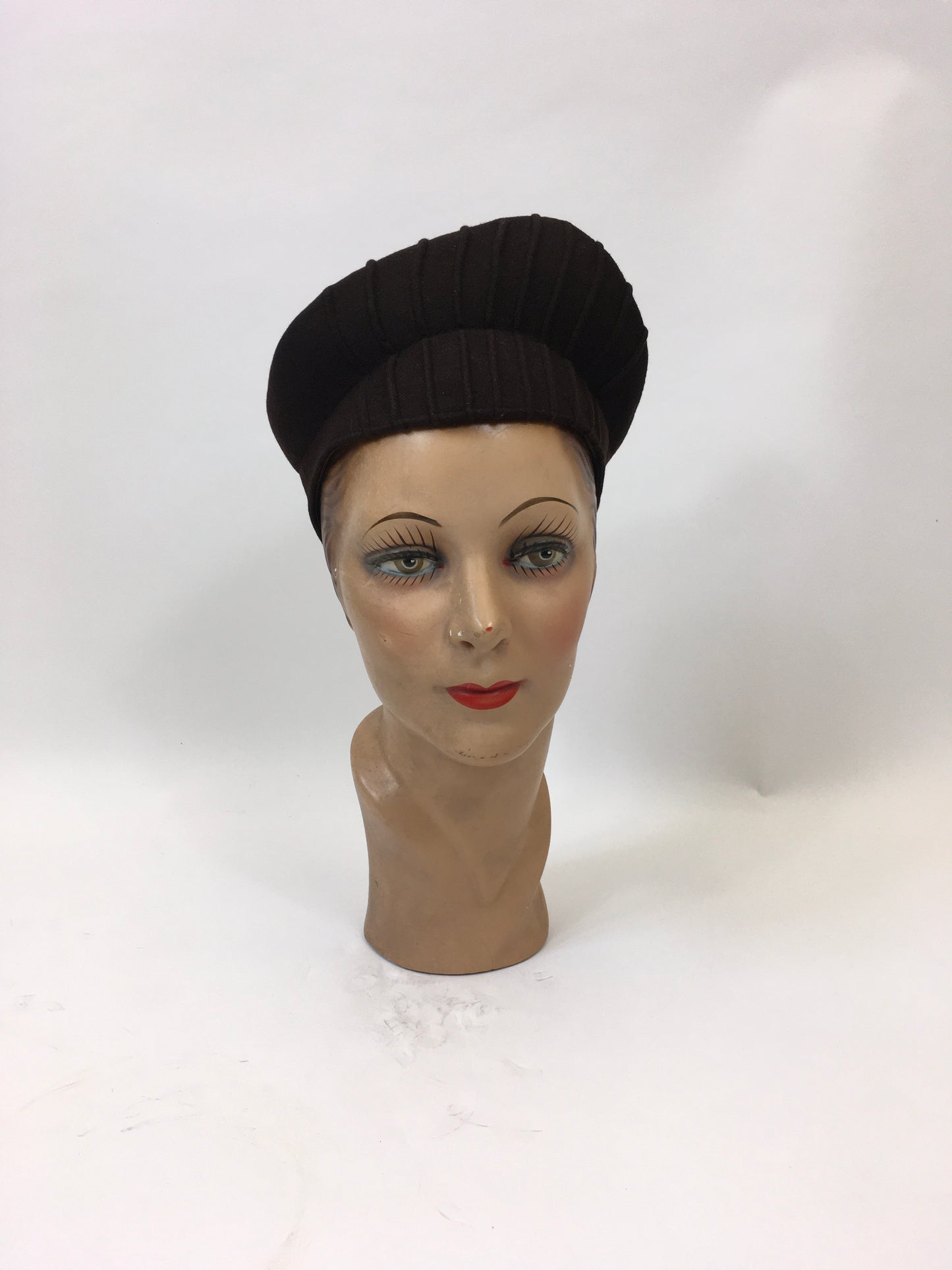 Original 1940’s Amazing Hat - Chocolate Brown