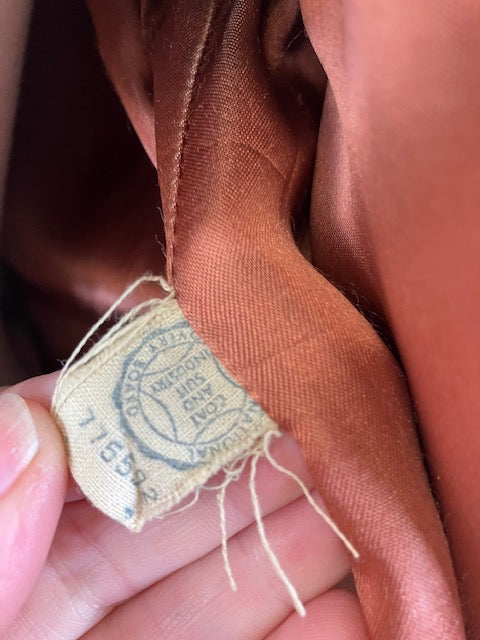 Original 1940’s American Swing Jacket - in Brown