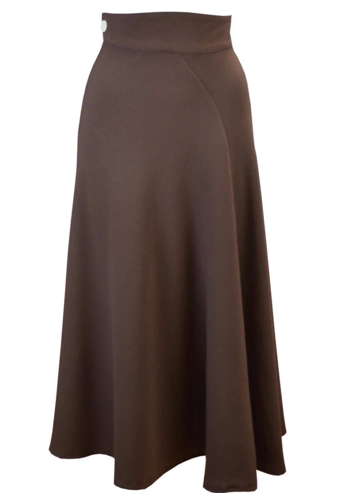 House of Foxy 1930’s Swirl Skirt in Brown