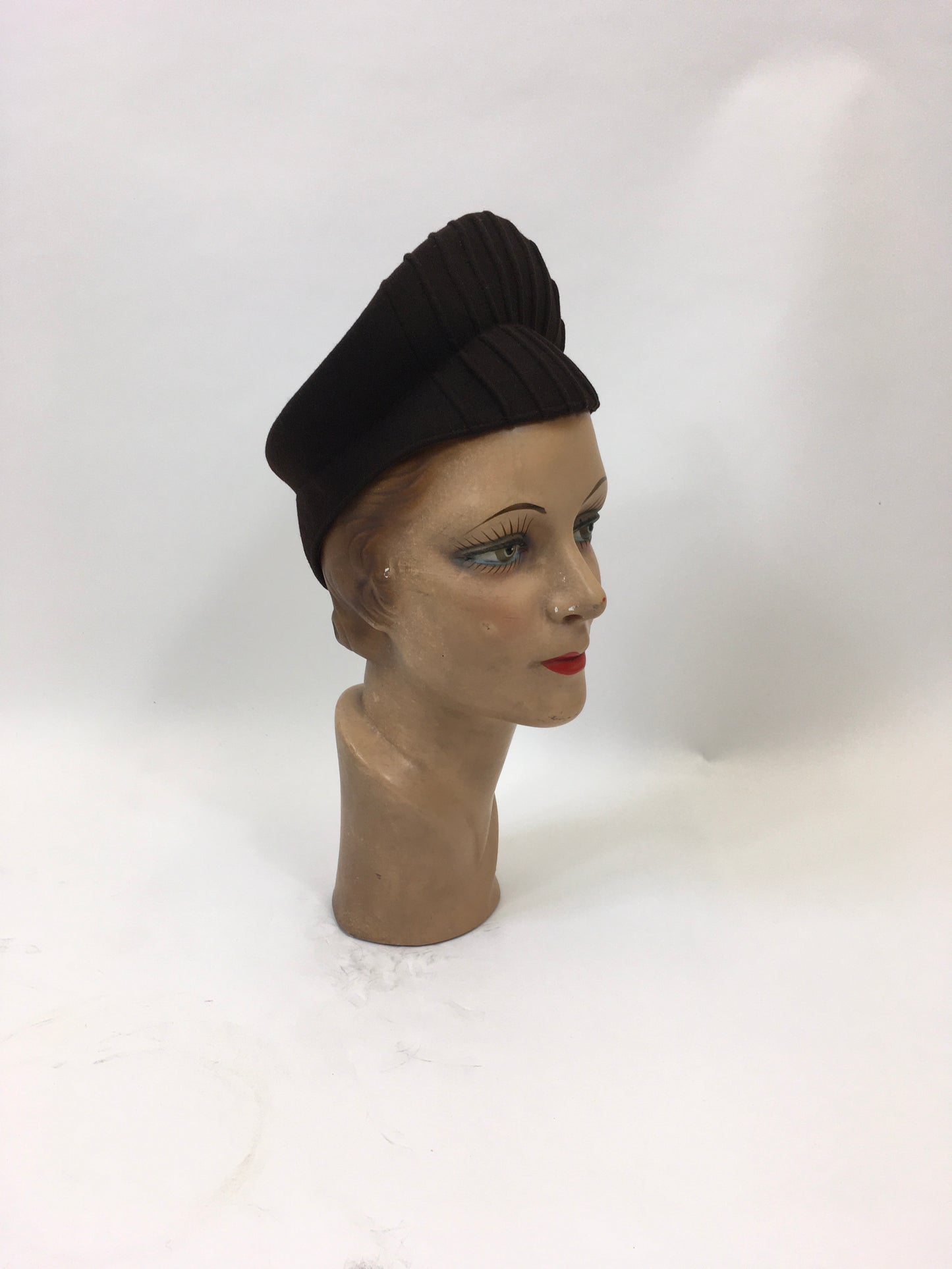 Original 1940’s Amazing Hat - Chocolate Brown