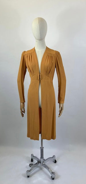 Original Gorgeous 1930’s Summer Coat - Orange