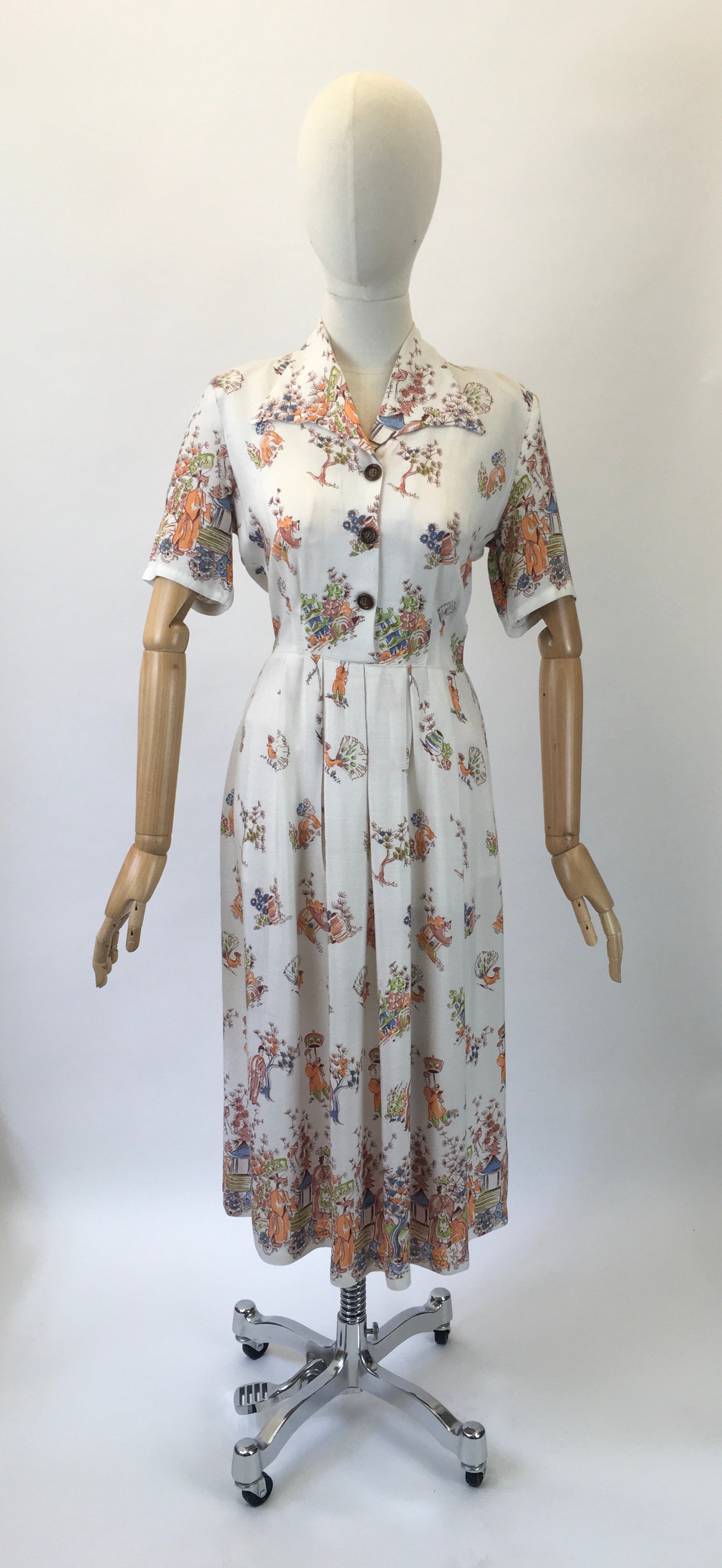 1940s hotsell floral dress