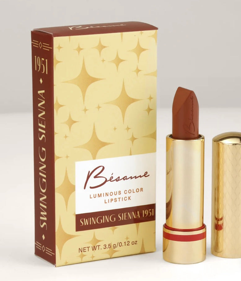 Besame cosmetics - Swinging Sienna Lipstick