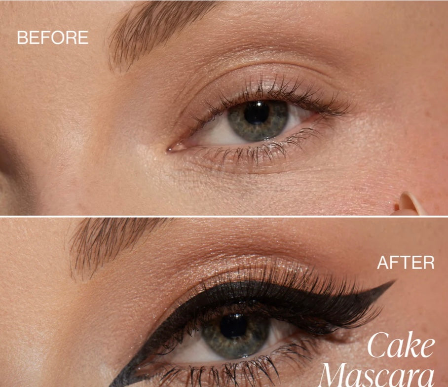 Besame Cosmetics - Slim Cake Refillable Mascara in Black