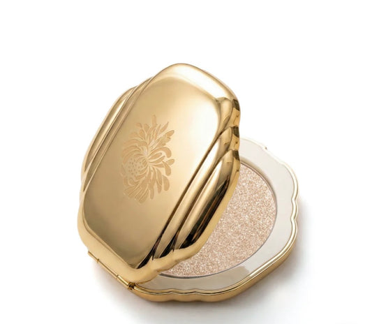 Besame Cosmetics - Gold compact with Peggy Powder refill