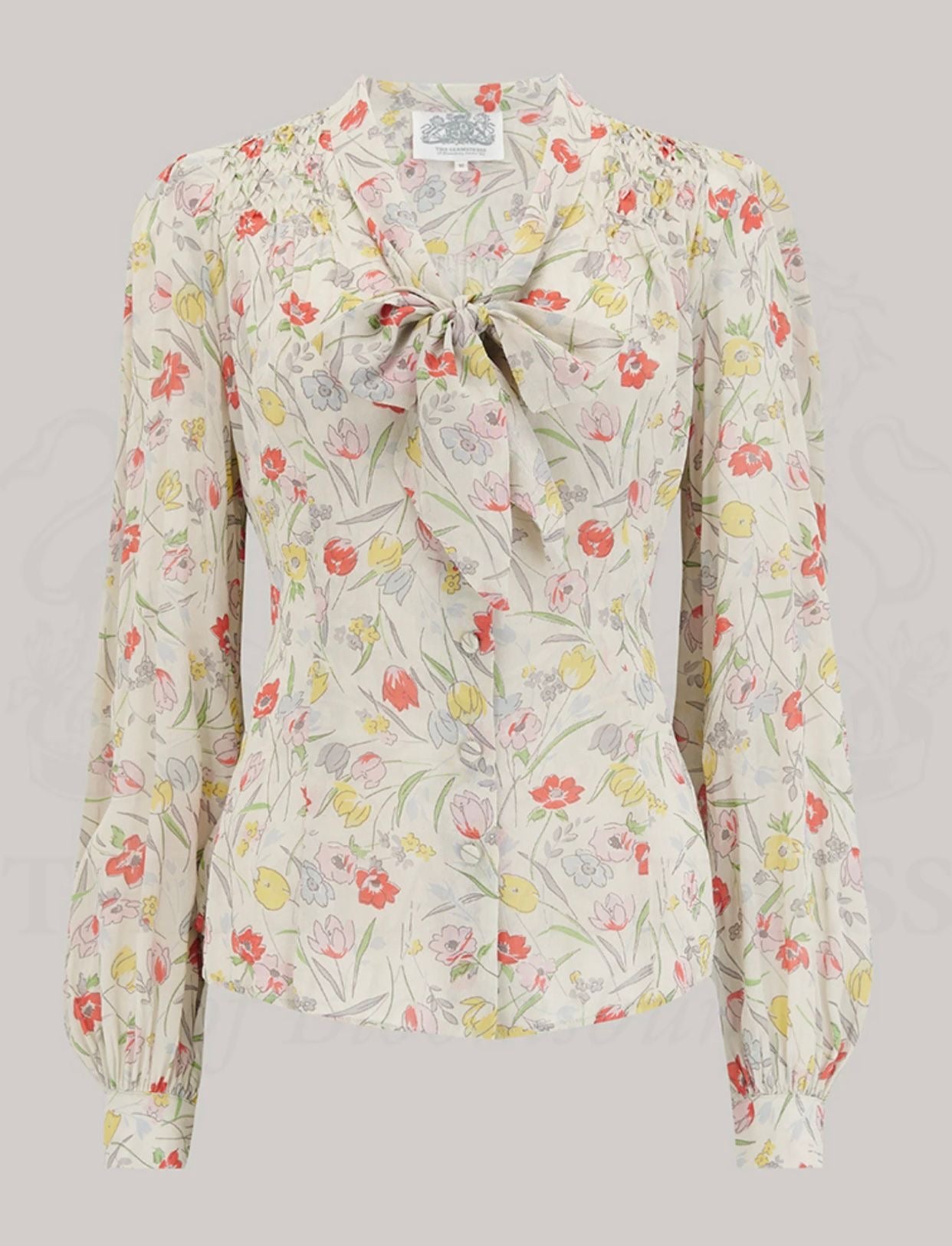 Seamstress of Bloomsbury Eva Blouse - Poppy