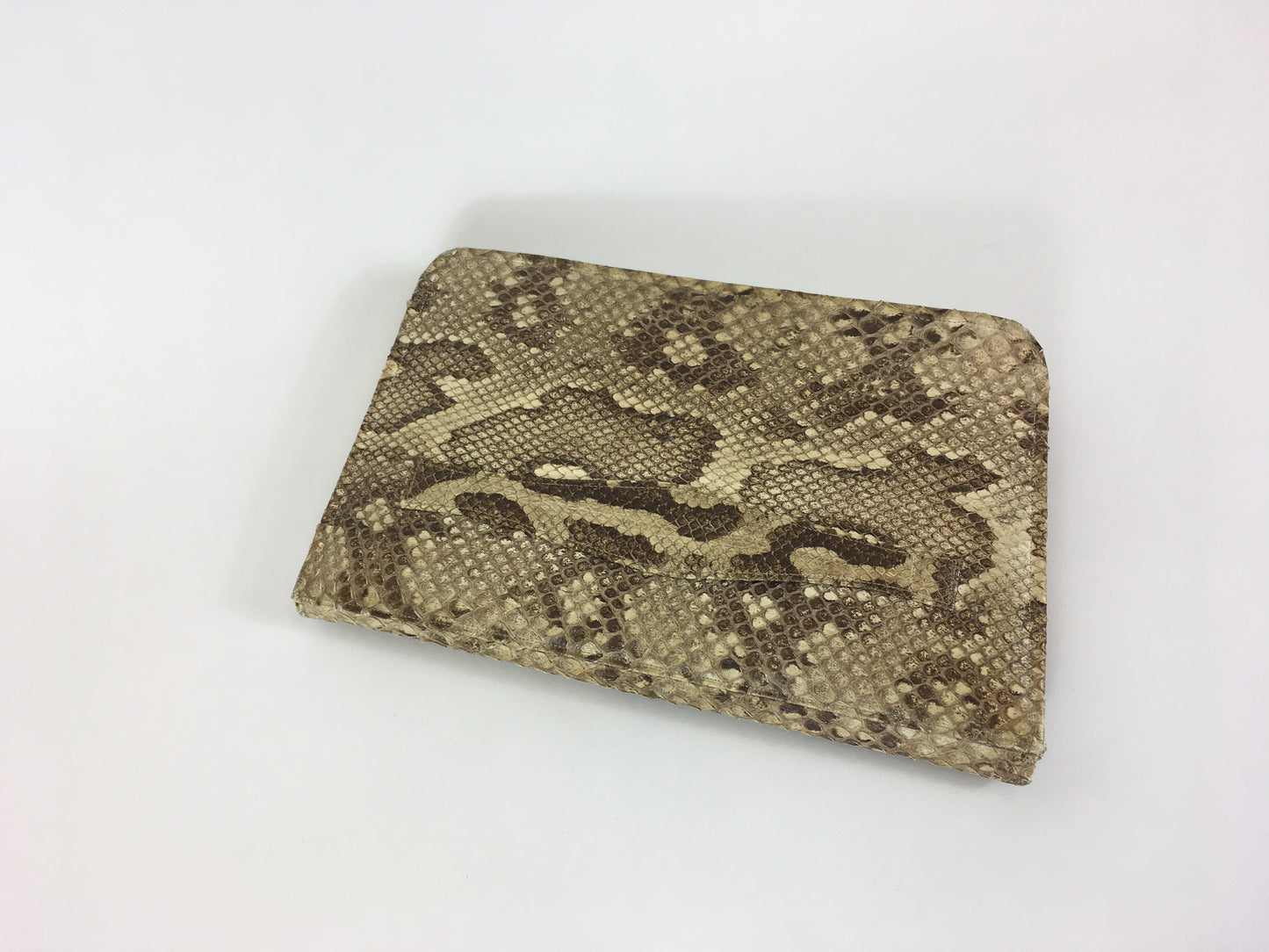 Original 1930’s Fabulous Snakeskin Clutch Handbag - With Beautiful Detailing