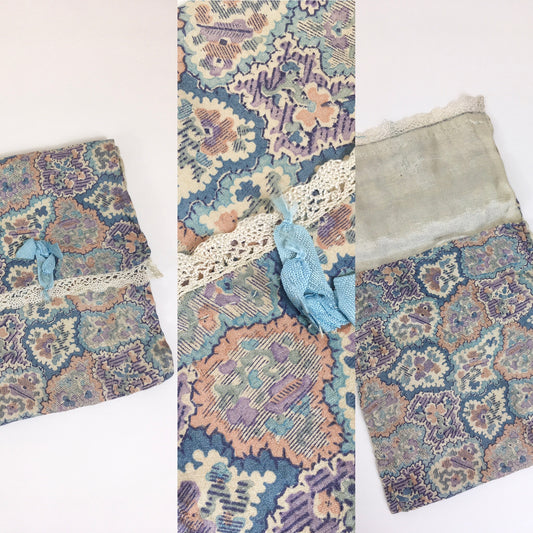 Original 1930’s / 1940’s Hankie / Stockings Case - Great For Keeping Smalls Safe