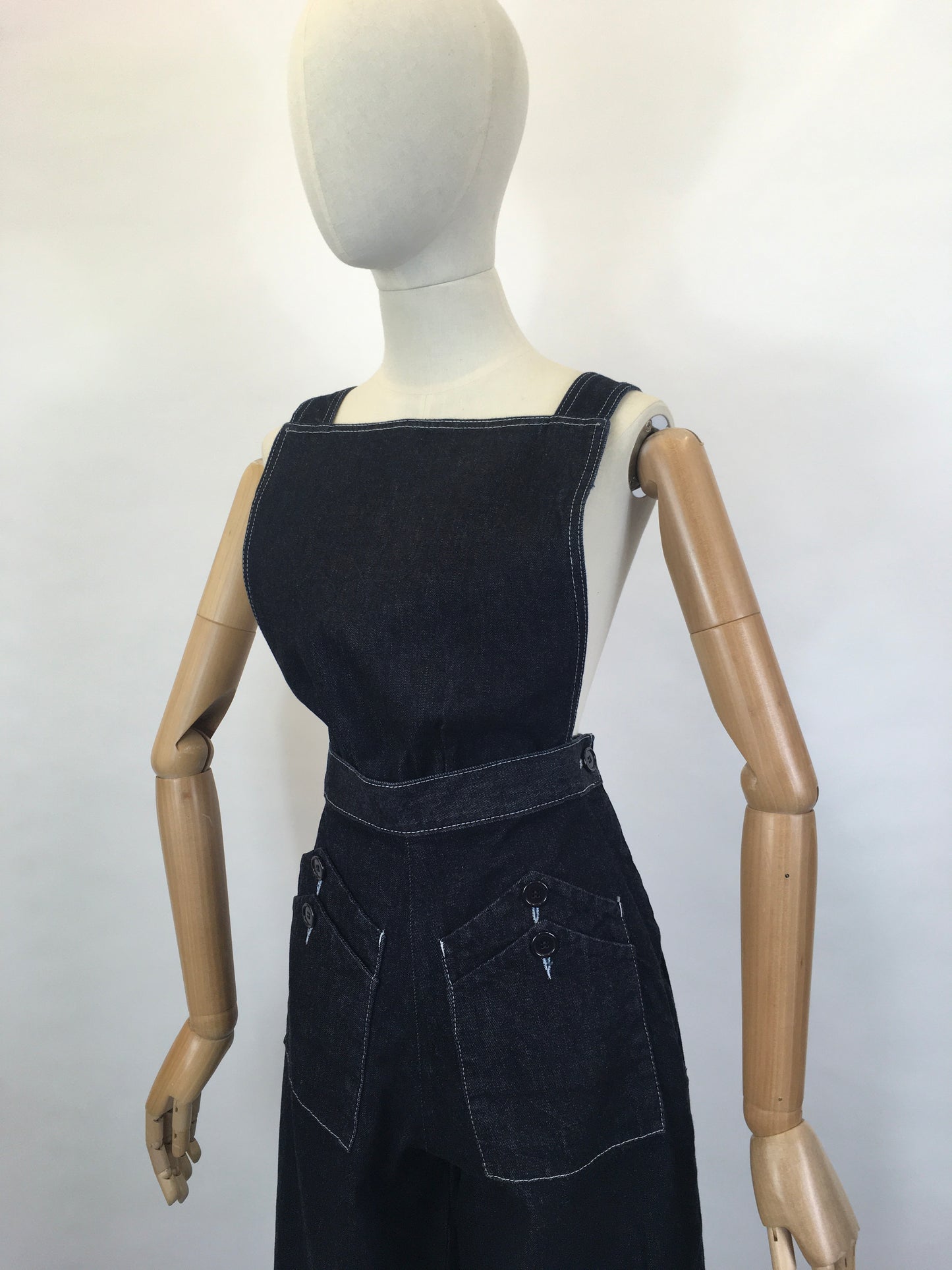 Freddie’s Of Pinewood Home Companion Dungarees - In Indigo