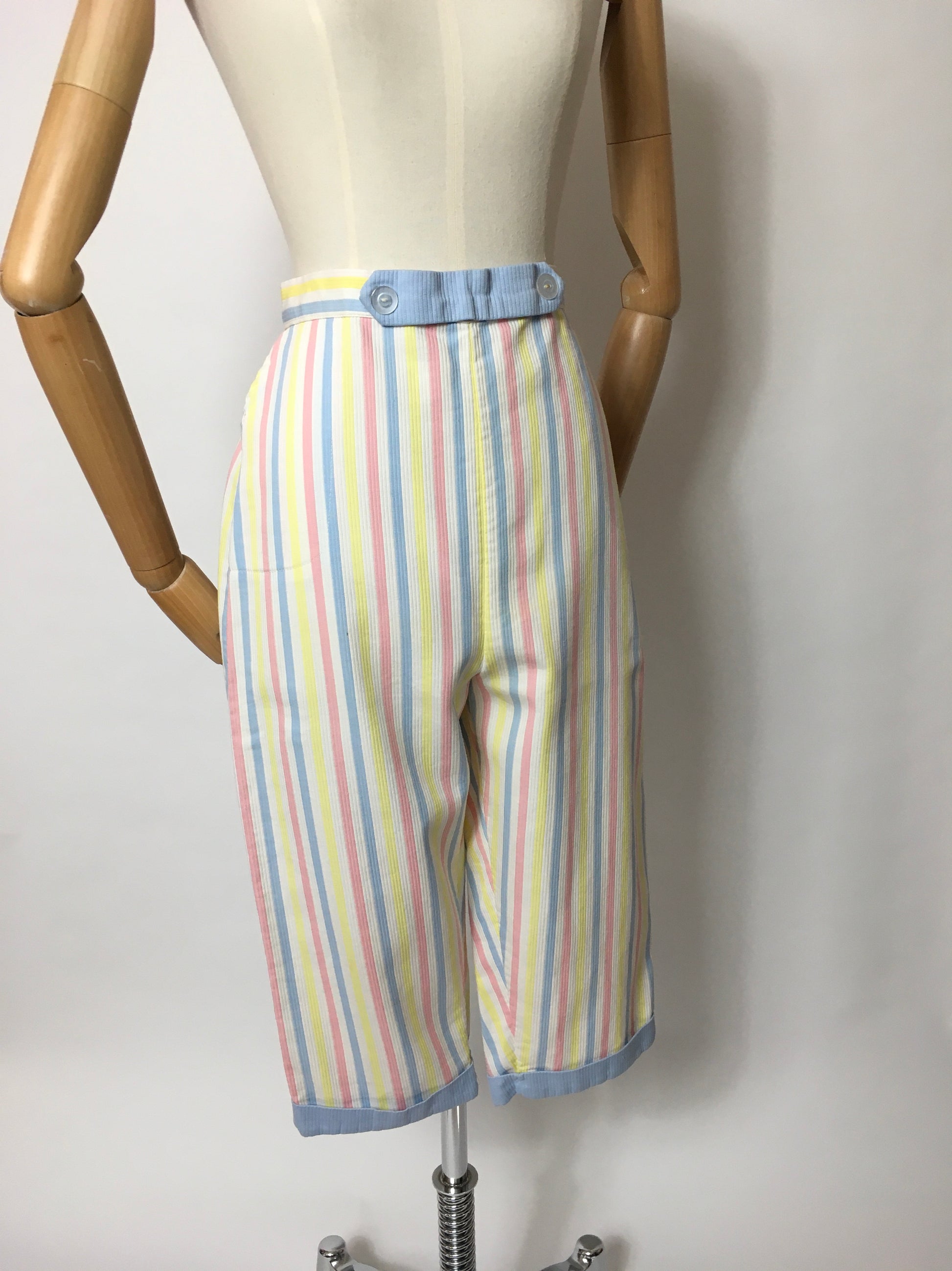 Original 1950s Capri Pants - In a Pastel Colour Pallet Almost Good Eno –  Maggie Maes Vintage