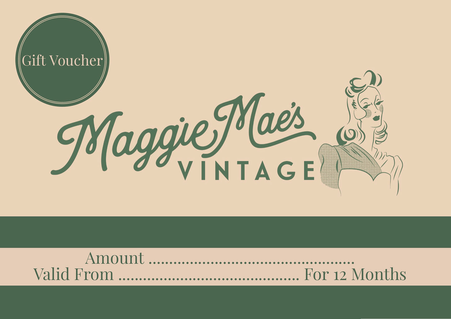 Maggie Maes Vintage Gift Voucher