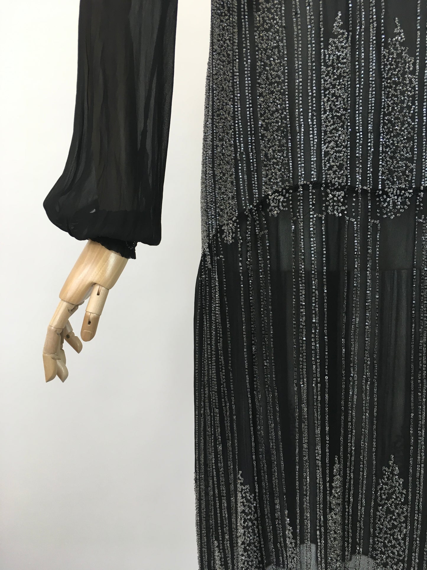 Original 1920's Sensational Beaded Dress - A Divine Example From the Era of the Flapper